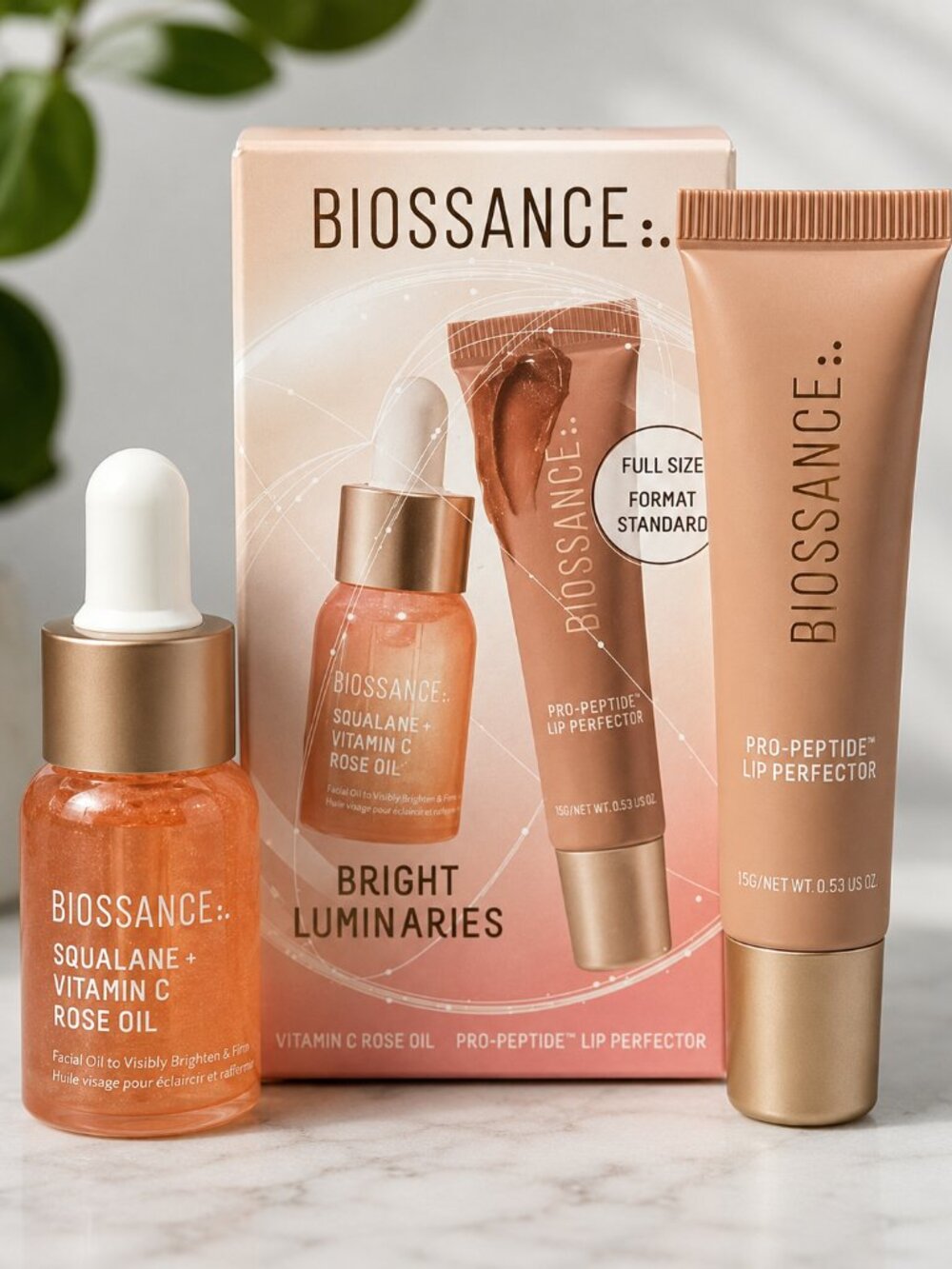 NIB Biossance Bright Luminaries LIMITED EDITION Gift Set ✨